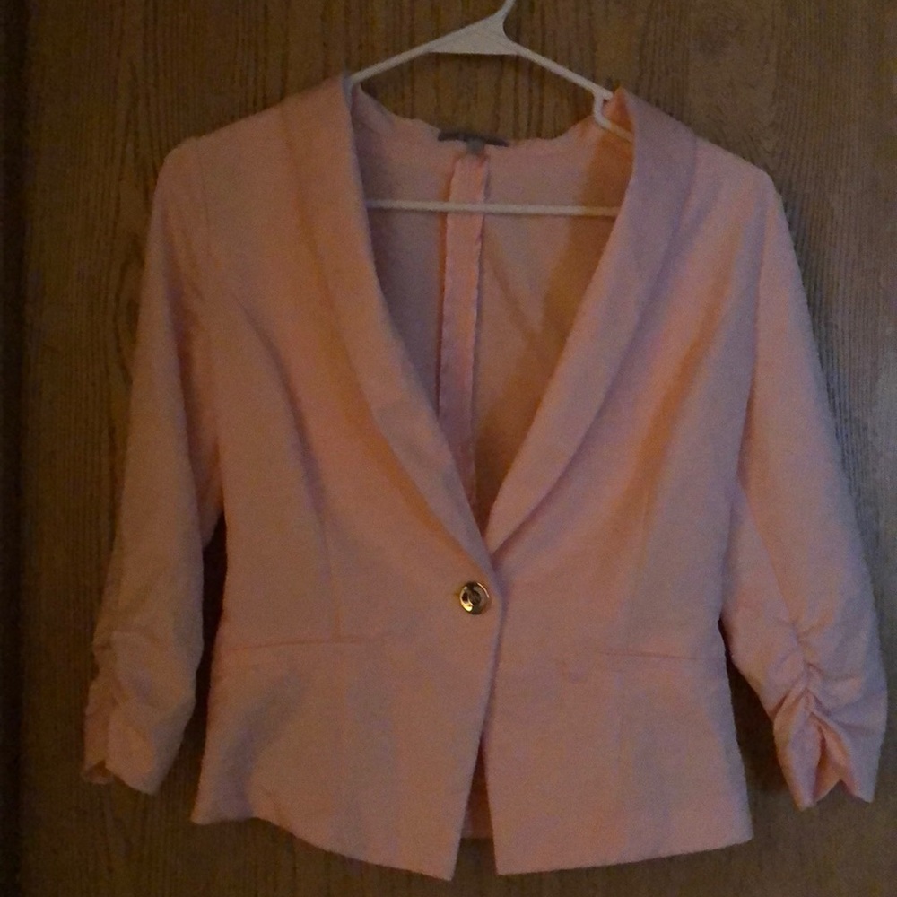Pink blazer